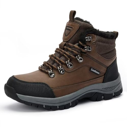 Water Resistant Boots for Woman Warm Comfortable Trail Non-Slip Camping Snow Hiking Boots