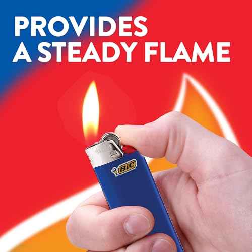 BIC Maxi Pocket Lighters, Safe and Reliable, Long-Lasting Pocket Lighters for Holiday and Everyday Use, All Black, 8-Pack