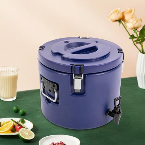 4.94 Gallon Insulated Beverage Dispenser,Dispenser with Stainless Steel Interior and Spout,Portable Sports Cooler for Camp...