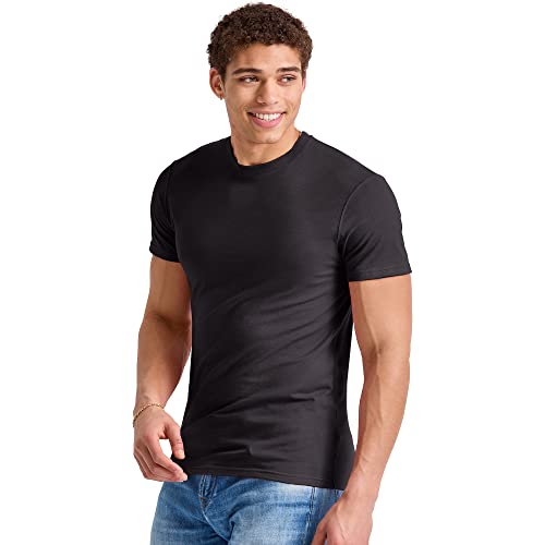 Hanes Mens Originals Lightweight T-Shirt, Crewneck T-Shirts for Men, Tri-Blend Tee, Available in Tall