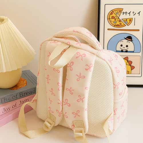 3-Piece Artistic Heart Print Backpack Set - Large Capacity Casual Travel Bag with Lunch Box and Case - Korean Style Daypac...