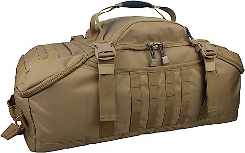 3 In 1 Military Backpack Travel Duffle Bag for Weekender Gym Traveling Workout Deployment