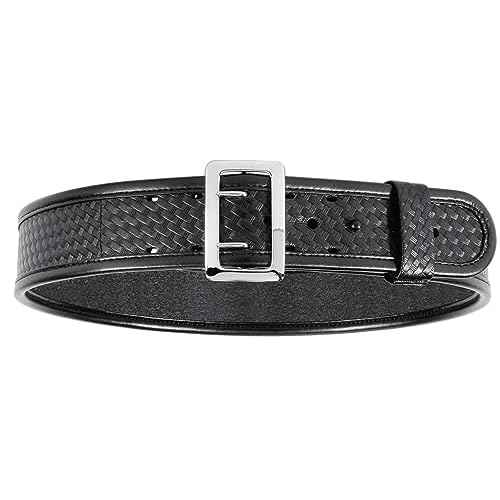 Bianchi 7960 BSK Black Sam Browne Belt with Brass Buckle