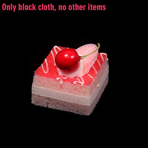 Black Velvet Photography Backdrop,Light Absorbing Non Reflective Solid Professional Black Background Cloth