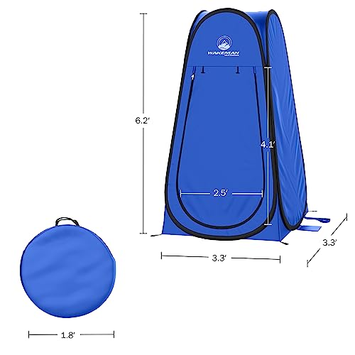 Pop Up Pod - Privacy Shower Tent, Dressing Room, or Portable Toilet Stall with Carry Bag for Camping, Beach, or Tailgate b...