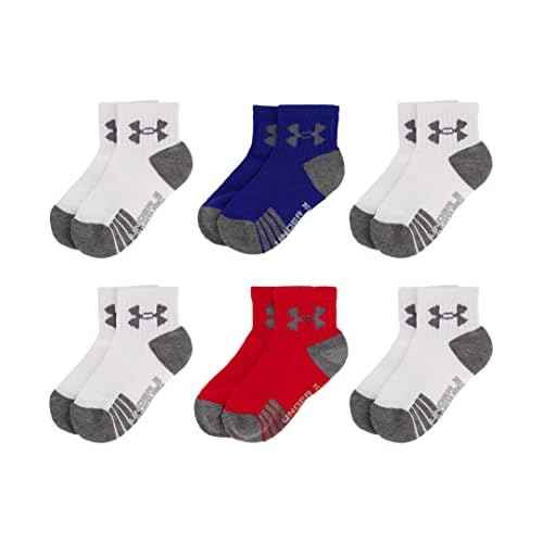 Under Armour boys Multi Pack Quarter Sock