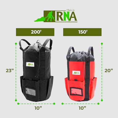 Rock N Rescue Arbor Rope Storage Bag - Rock and Tree Climbing Equipment, Arborist Gear, Bucket Style Backpack, Waterproof ...