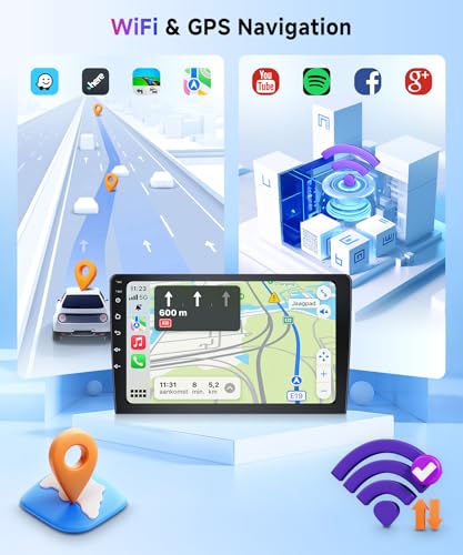 2G 64G Android Car Stereo for Toyota RAV4 2006-2012, Wireless Carplay Android Auto Car Radio,10.1'' Touchscreen Head Unit ...