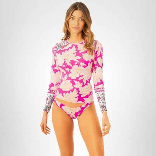 Maaji Women's Standard Rashguard, Pink
