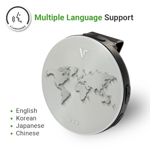 Voice Caddie VC4 Golf GPS Range Finder with Voice Output of Distance, Auto Slope, and Active Green Info on 40,000+ Courses...