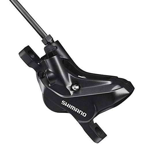SHIMANO BR-MT420 Disc Brake and BL-MT401 Lever - Front, Hydraulic, 4-Piston, Post Mount, Black