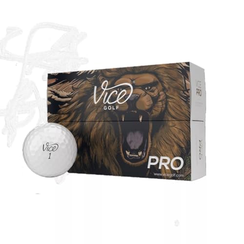 Vice Pro White Golf Balls