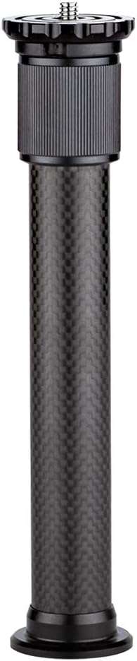 Carbon Fiber Tripod Extension Two-Section Rod Central Column Extender Tube for Photo Studio Monopod DSLR Camera Microphone...