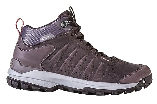 Oboz Women's Sypes Mid Leather B-Dry Waterproof Hiking Shoe