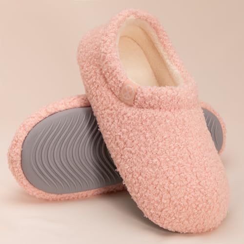 Women's House Slippers Memory Foam Home Shoes for Indoor and Outdoor