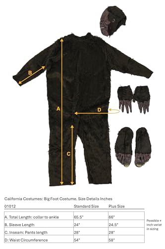 Adult Big Foot Costume
