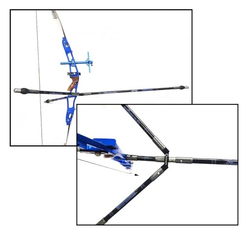AMEYXGS Archery Bow Stabilizer 3/4/5/10/12/26/28/30 inch Carbon Fiber Bow Balance Bar Stalizer Rod Extension Pole Rod Bow ...