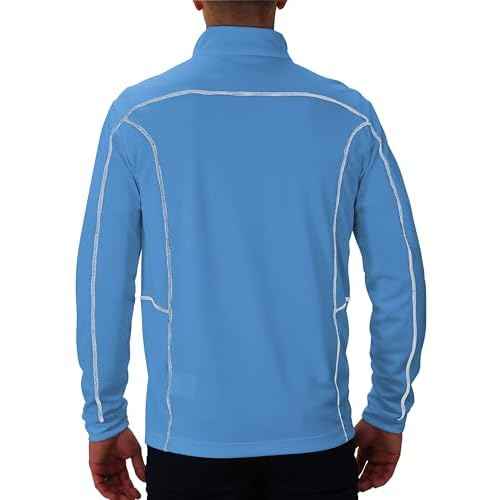 Columbia Men's OMNI WICK Shotgun 1/4 Zip Pullover Breathable Long Sleeve