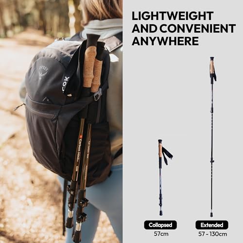 X Carbon Stick MX-4 | X Carbon Tech Carbon Fiber Trekking Poles