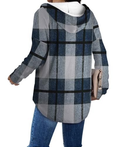 Bofell Womens Fashion Tops Hoodies for Women Pullover Oversized Sweatshirts Long SLeeve Shirts Loose Fit