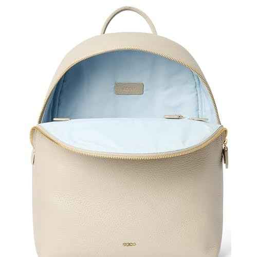 ECCO Medium Leather Backpack, Sand
