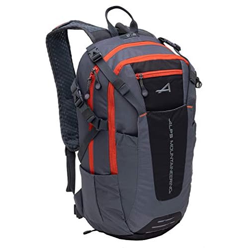 ALPS Mountaineering Hydro Trail 15L Backpack - Gray/Chili