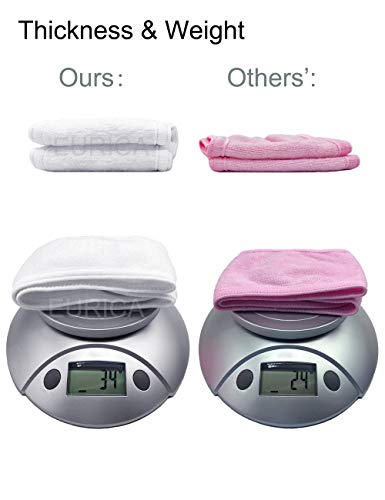 EUICAE Spa Headband, 6 Pack White - Non-slip Stretchable Washable Makeup Headband for Face Wash Facial Treatment, Fits Al...