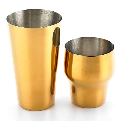 Barfly Cocktail Shaker Set, 24oz (700 ml), Gold