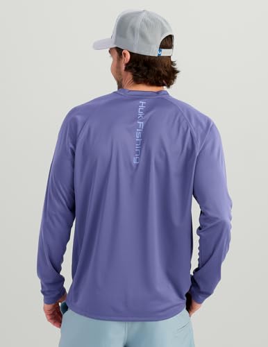 HUK Men's Pursuit Vented Long Sleeve Fishing Shirt (+30 UPF)