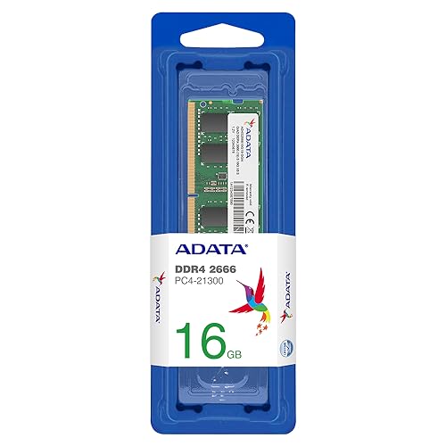 Xpg Premier 16Gb Single Ddr4 2666Mhz Cl19 Pc4-21000 260-Pin Sodimm Memory Ram Single (Ad4S266616G19-Sgn)