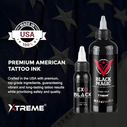 Xtreme Ink ATO Legaspi Realism Color Set, Elevate Tattoo Art with Ion Blue, Antique Green, and Expert Craftsmanship - Premium Quality Inks for Stunning Lifelike Designs (Set of 15, 1/2 oz)