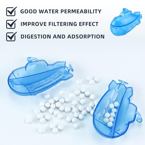 AMI PARTS Humidifier Cleaner Float Submarine for Warm&Cool Most Humidifiers and Fish Tank, Purifie Water, Soften Hard Wate...