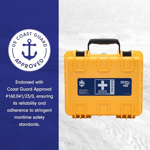 Adventure Medical Kits Marine Series Medical Kit - 1500 - Boat First Aid Kit For Small Crews 24 Hours From Care - Includes...