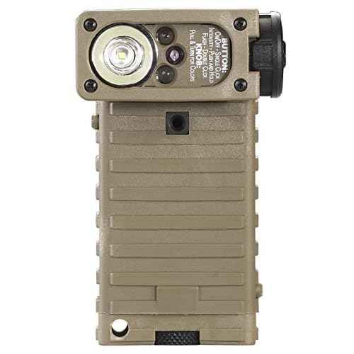 Streamlight 14000 Sidewinder 55-Lumens LED Military Waterproof Flashlight with (2) AA Alkaline Batteries in Clamshell, Coyote