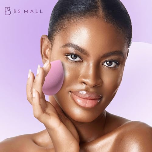 Makeup Sponge Set BS-MALL Triangle Puff 14 Pcs for Liquid, Cream, and Powder, Multi-colored Makeup Sponges and Mini Sponge...