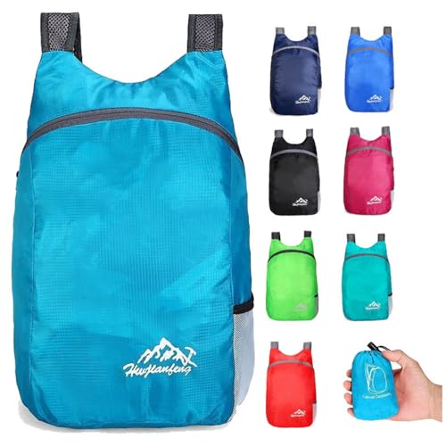 Lightweight Foldable Backpack Men and Women Outdoor Leisure Bag Hiking Backpack Large Capacity Outdoor Sports Backpacks