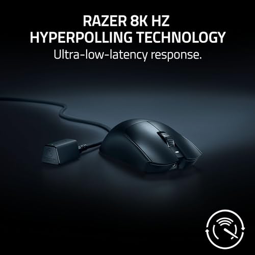 Razer Viper V3 Pro Wireless Esports Gaming Mouse: Symmetrical - 54g Lightweight - 8K Polling - 35K DPI Optical Sensor - Ge...