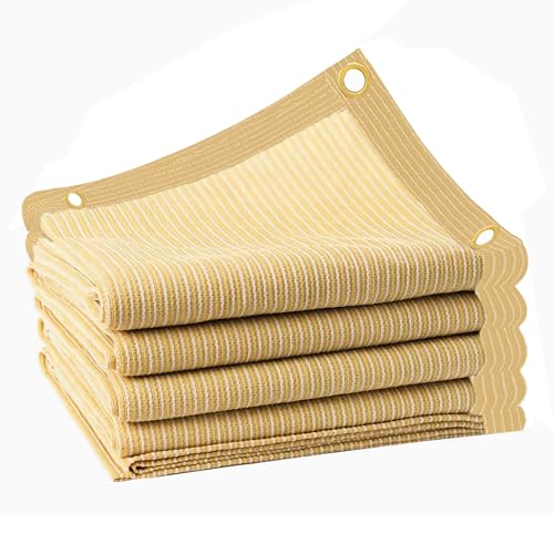MEANCHEN 90% 10x20ft Sun Shade Cloth for Outdoor Deck Backyard Patio Garden Shade Fabric Privacy Screen Pergola Shade Cove...
