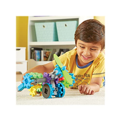 Learning Resources Gears! Gears! Gears! Flight Gears - 44 Pieces, Ages 4+, STEM Activities, Fine Motor Skills, Toddler Exp...