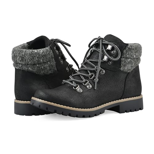 CLIFFS BY WHITE MOUNTAIN Shoes Pathfield Women's Lace-up Hiker Style Bootie