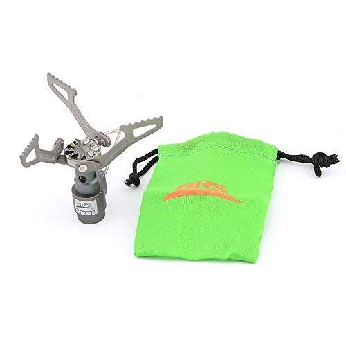 BRS Outdoor BRS-3000T Ultra-Light Titanium Alloy Miniature Portable Picnic Camping Gas Cooking Stove Portable Ultralight B...
