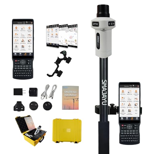 SMA25R Net GNSS RTK Survey System Handheld High Precision Positioning Receiver with Collector, CORS Connection, 10cm Accur...