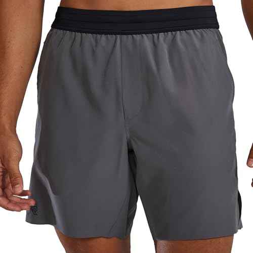 TYR Mens Athletic Performance Workout Lined Short 7" Shorts