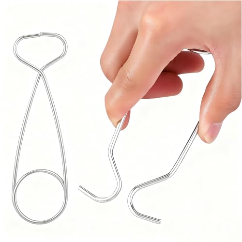 2PACK Fish Mouth Spreader Jaw，6 Inch Water Bottle Hanger Hook Rack，Fish Mouth Jaw Spreaders Portable Fishs Hook Remover To...