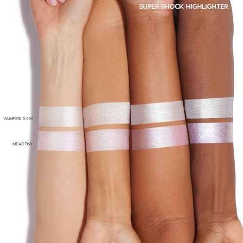 ColourPop x Twilight Super Shock Highlighter Makeup - High-Pigment, Cr?me-Powder Face Makeup - Buildable & Blendable Formula with a Unique Bouncy Texture - Vampire Skin (0.15 oz)