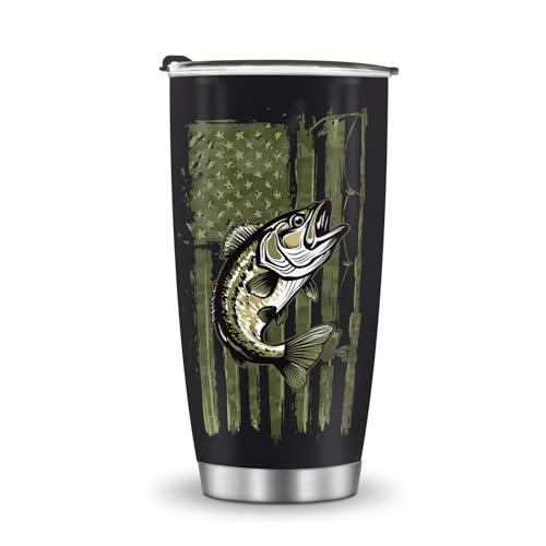 Coffee Travel Insulated Tumblers Mug Cup Water Bottle Fish Style Boys Girls Gifts for Christmas Birthday Children Day Anni...