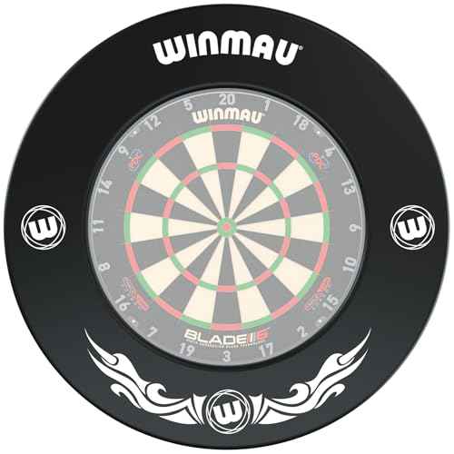 WINMAU Printed Design Dartboard Surround - Multiple Designs to Suite Your Oche