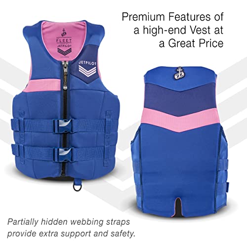 Jetpilot Men's Armada Neoprene Coast Guard Approved Life Jacket PFD