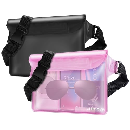Waterproof Fanny Pack for Women, Waterproof Pouch for Phone Passport Purse, Beach Accessories Dry Bag, Floating Water proo...