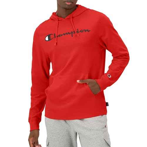 Champion Men's Long Sleeve T-shirt Hoodie (Retired Colors)